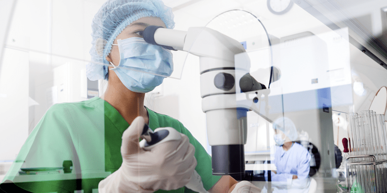 studiando i test per la presenza di vermi